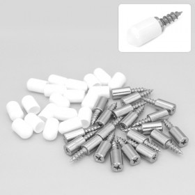 선반다보 가구부속 실리콘 캡 다보 7x27mm 20개